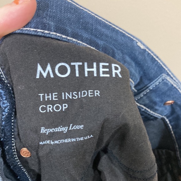 Mother The Insider Crop Repeating Love Size 31 - Picture 14 of 15